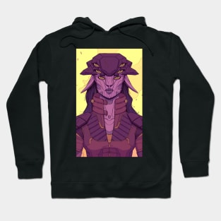 Purple lady Hoodie